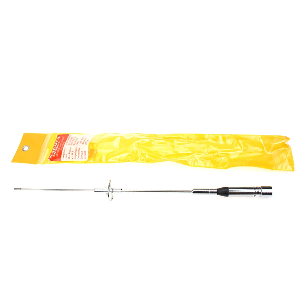 Антенна NL-770S-PL259 UHF VHF Двухдиапазонная 144-430 МГц для автомобильных радиоприемников Kenwood длинная Ranger рация антенна для рации