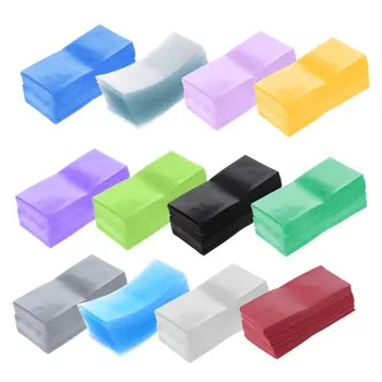 

100Pcs/Bag 18650 Lithium Battery Encapsulation Tube PVC Heat Shrink Tubing Wrap Battery Cover Skin Insulation Film 95AD