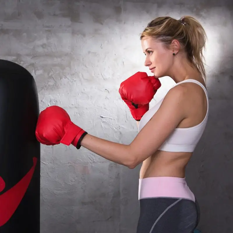 Перчатки для кикбоксинга мужчин женщин ПУ карате Муай Тай Guantes De Boxeo свободный бой