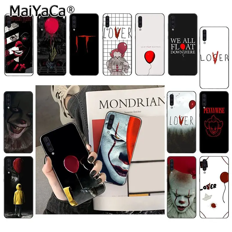 MaiYaCa Stephen King s It pennywise чехол для телефона Samsung Galaxy A51 A71 A80 A7 A50 A70 A40 A20 A30 A8 A6 Plus A9