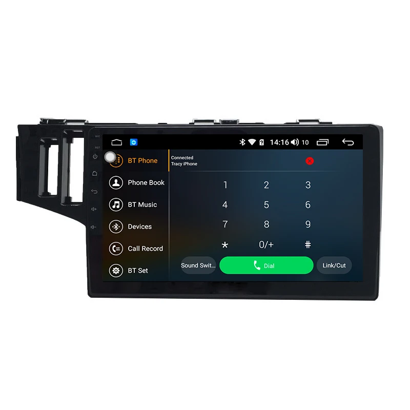 Fit/jazz Android 9,0 1 din автомобильный Радио Аудио мультимедиа видео плеер навигация gps для Honda Fit