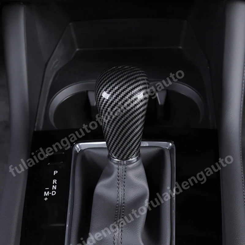 1 шт. для Mazda 3 Axela- углеродное волокно ABS чехол для рычага переключения передач отделка украшения автомобильные аксессуары