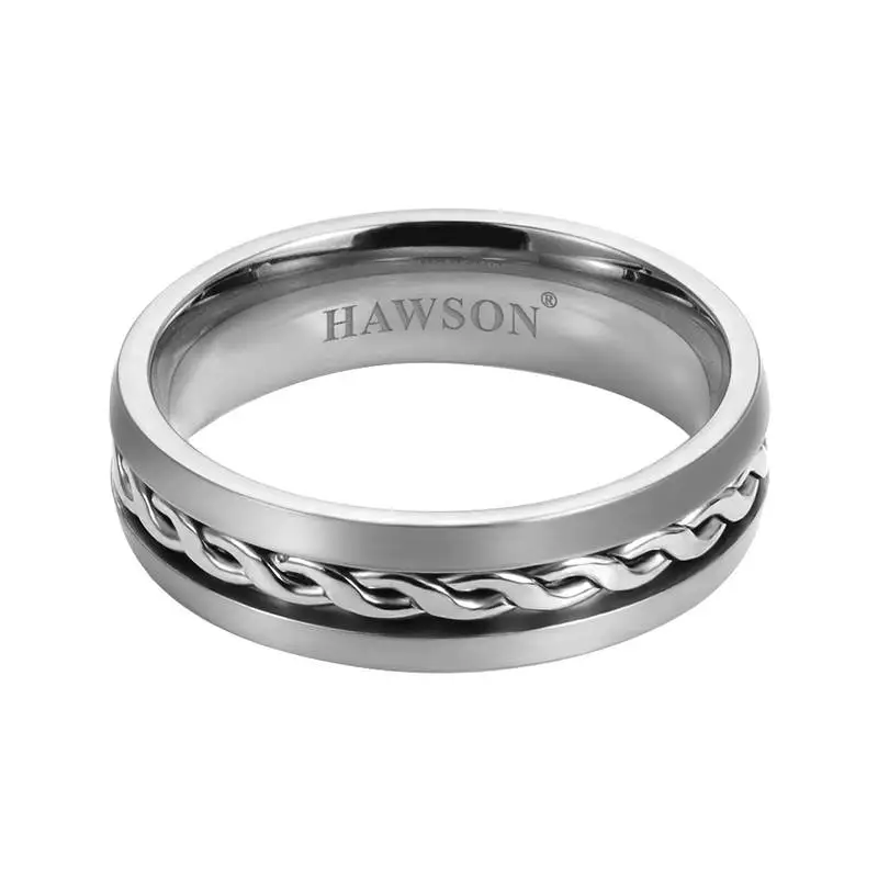 HAWSON Fashion Tie Ring for Men's Tie Accessories Quality Wedding Tie