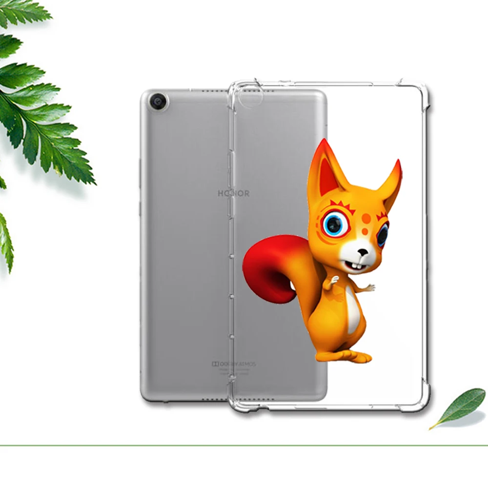 H5 huang shu Силиконовый противоударный чехол для планшета huawei Mediapad Media Pad M3 M5 Lite 10 10,1 M5 Pro 10,8 окрашенный ударопрочный чехол - Цвет: H5 huang shu