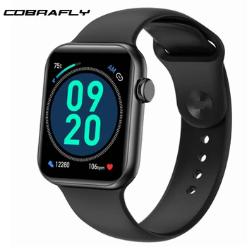 

Cobrafly V41 Smart Watch Men 1.78 Inch Full Touch Screen IP68 Waterproof Heart Rate Monitor Sports IWO Watches for Xiaomi Iphone