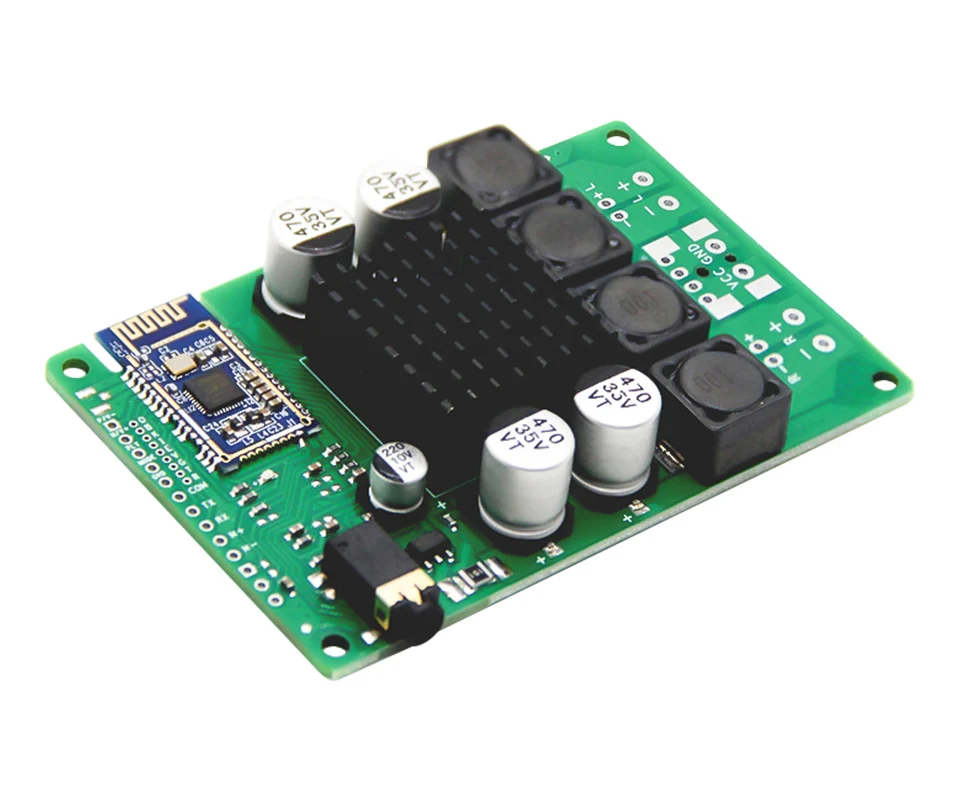 AIYIMA TPA3116 Bluetooth 5,0 100 Вт+ 100 Вт стерео усилитель мощности плата поддерживает AUX аудио вход для домашнего аудиотеатра DIY