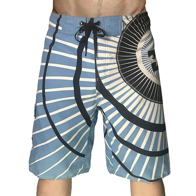 Men&rsquo;s Beach Wear Surfing Swimming Trunks Men&rsquo;s Quick Dry Fitness Pants Elasticated Waist Five Minutes Sports Swimming Shorts swim trunks mens fitness shorts