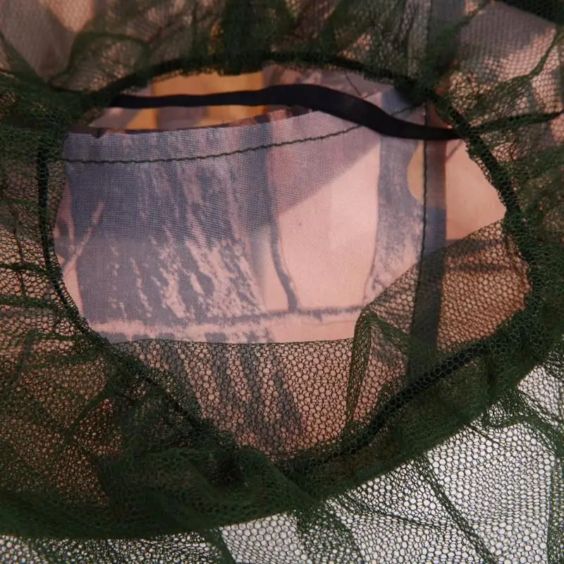 Камуфляжная москитная сетка рыболовная шляпа пчеловодческий колпачок для предотвращения насекомых