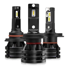 2 шт. H13 H3 H4 H7 Led Canbus H8 H11 HB3 9005 HB4 9006 светодиодные фары мини 12000LM для автомобильных фар автомобилей авто фары 12V