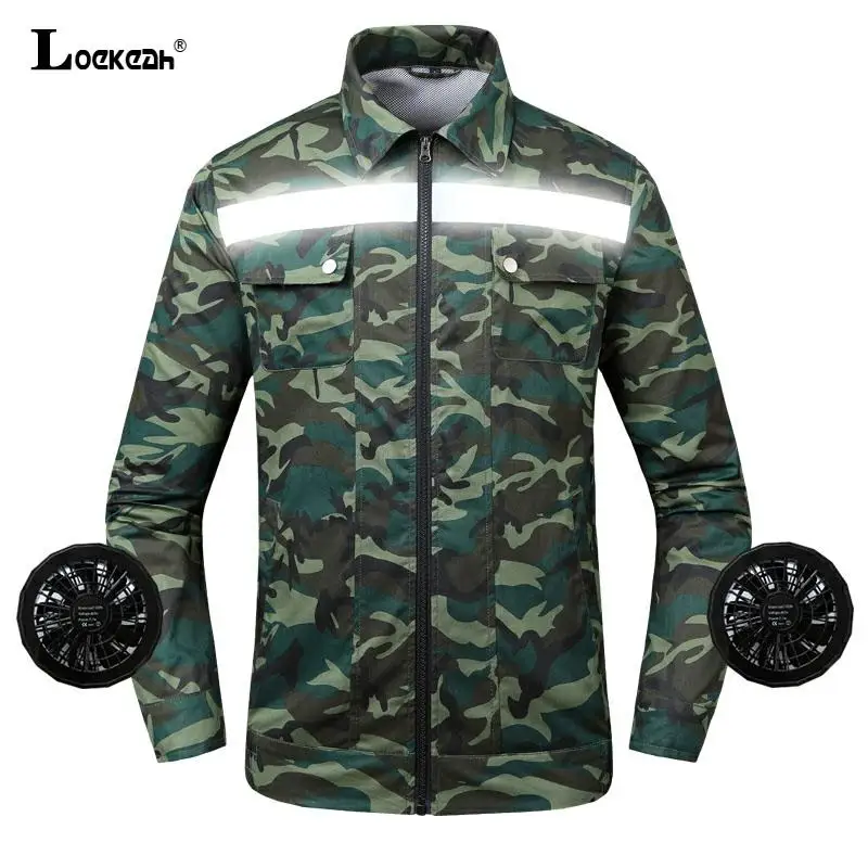 Теплостойкий охлаждающий вентилятор походная куртка высокотемпературный