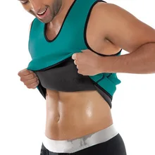 Для фитнеса неопреновый ультра пот мужской корсет спортивный двойной двусторонний износ скорость пота