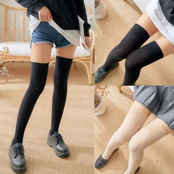 

copy T 1 Pair Fashion Thigh High Over Knee High Socks Girls Womens Solid Sexy Socks