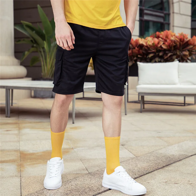 2020 Solid Men's Shorts 4XL Summer Mens Beach Shorts Outwear Casual Tactical Shorts Men Fitness Clothing New Short Pants Male 2020 Solid Men's Shorts 4XL Summer Mens Beach Shorts Outwear Casual Tactical Shorts Men Fitness Clothing New Short Pants Male