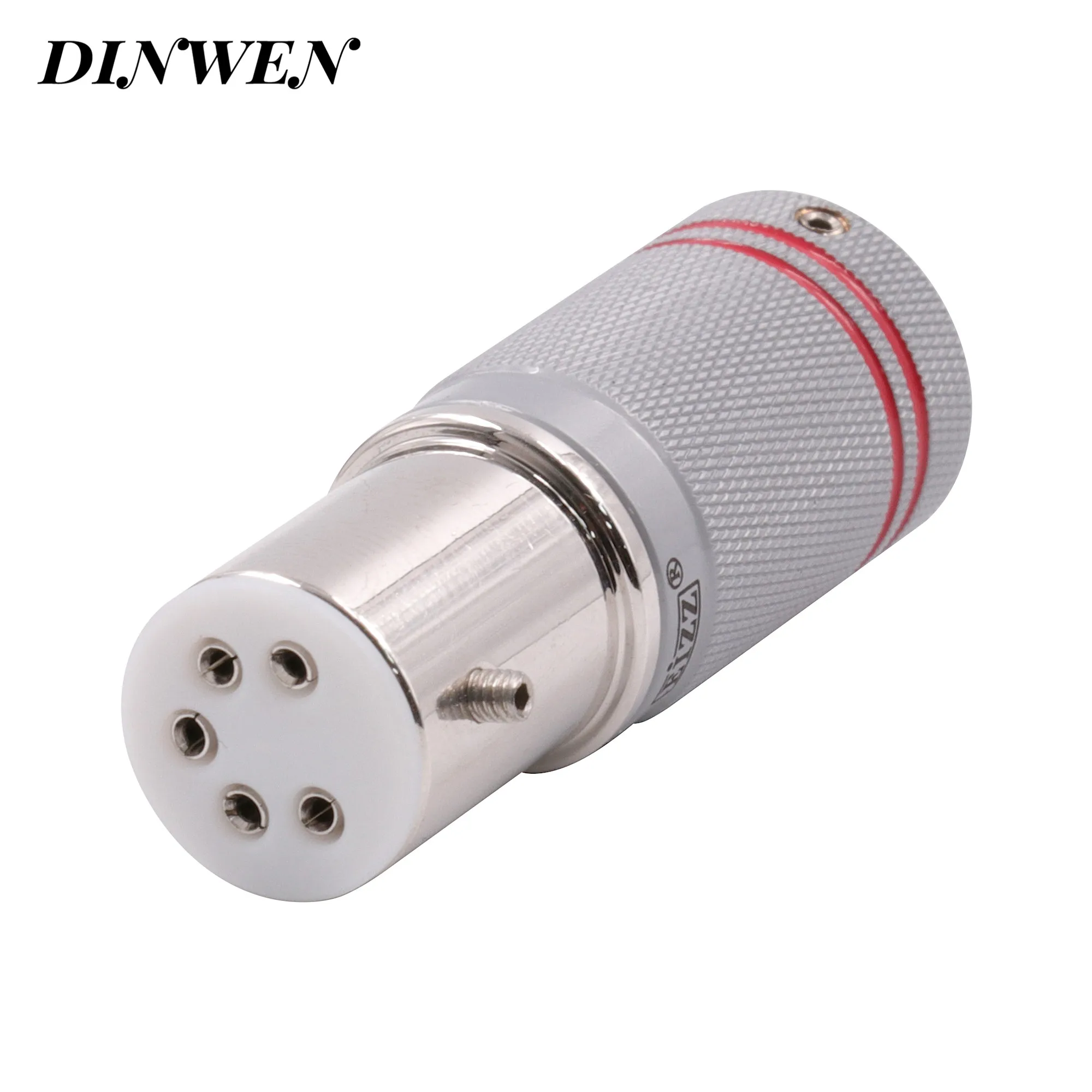 Eizz Female 5pin Din Tonearm Connector Lp Turntable Recorder Plug Vinyl