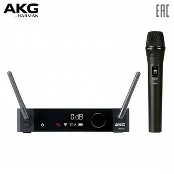 

Microphones 5100252-00 AKG Consumer Electronics Portable Audio microphone studio professional karaoke wireless digital radio system kit set