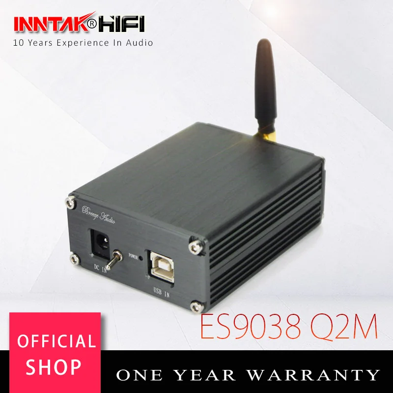 With Bluetooth Hi-Fi SU2 ES9038 Q2M XMOS XU208 USB DAC W/CSR8675 Bluetooth 5,0 APTX HD - Цвет: With Bluetooth