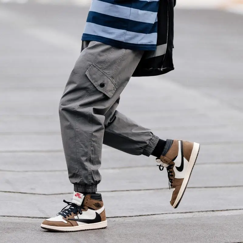 

Northern Boundary Men'S Wear 2020 Spring New Style 2020 Spring New Style Multi-pockets Bib Overall Casual Pants K201070