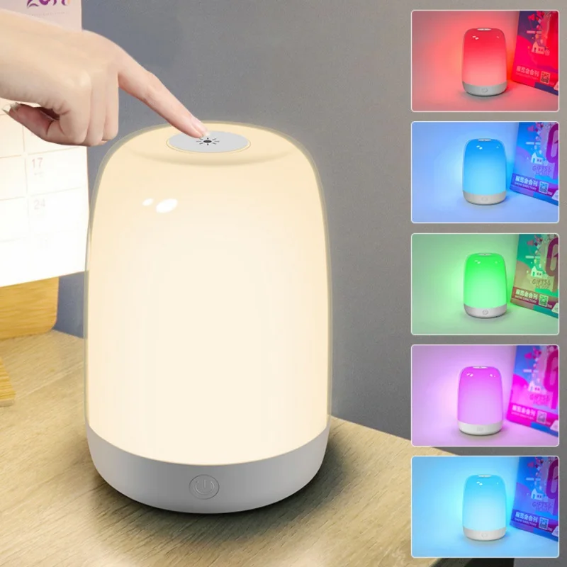 

Cartoon Simple Style USB Charging Small Night Light Wall Lamp with Human Body Sensing Function Bedroom Bedside Lamp
