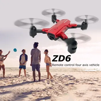 

ZD6 GPS RC Drone with 1080P Wide-Angle Camera FPV RC Helicopter Aircraft Headless Mode Optical Flow Remote Control Toys