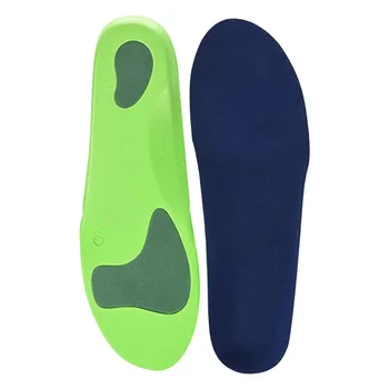 

1 Pair Shock Absorption Orthotic Insoles Heel Pain Walking Running Soft Arch Support Flat Feet Athletic Hiking Plantar Fasciitis