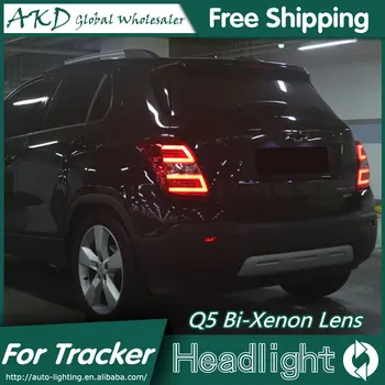

AKD Car Styling for Chevrolet Tracker Tail Lights 2014-2015 Trax LED Tail Light Rear Lamp DRL+Brake+Park+Signal