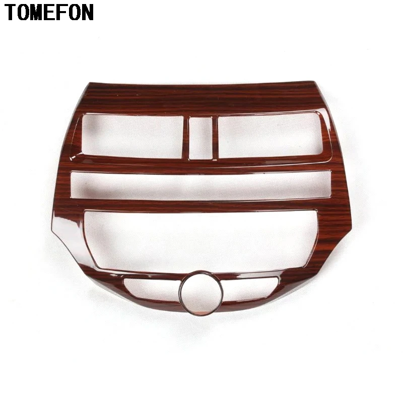 

Car CD Panel Decoration Cover Frame Trim Sticker For Honda Accord 8th 2008-2012 Crosstour MK8 Mouldings ABS Carbon Fiber Style