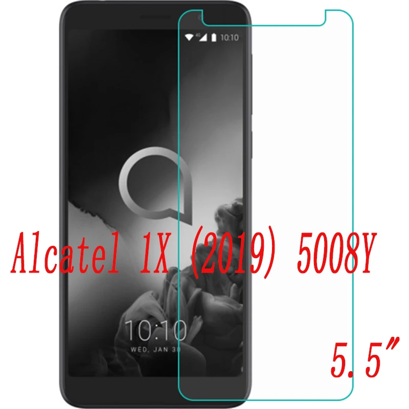 Новое защитное стекло на экран телефона для Alcatel 1X() 5008Y/Alcatel 1X 5059D закаленное стекло смартфон защитная пленка - Цвет: 1X (2019) 5008Y