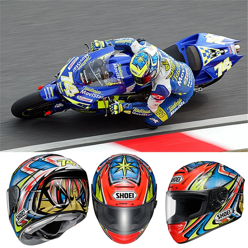 SHOEI X SPIRIT III X14 Helmet X Fourteen DAIJIRO TC 1 (RED/BLUE) Riding  Motocross Racing Motobike Helmet|Helmets| - AliExpress