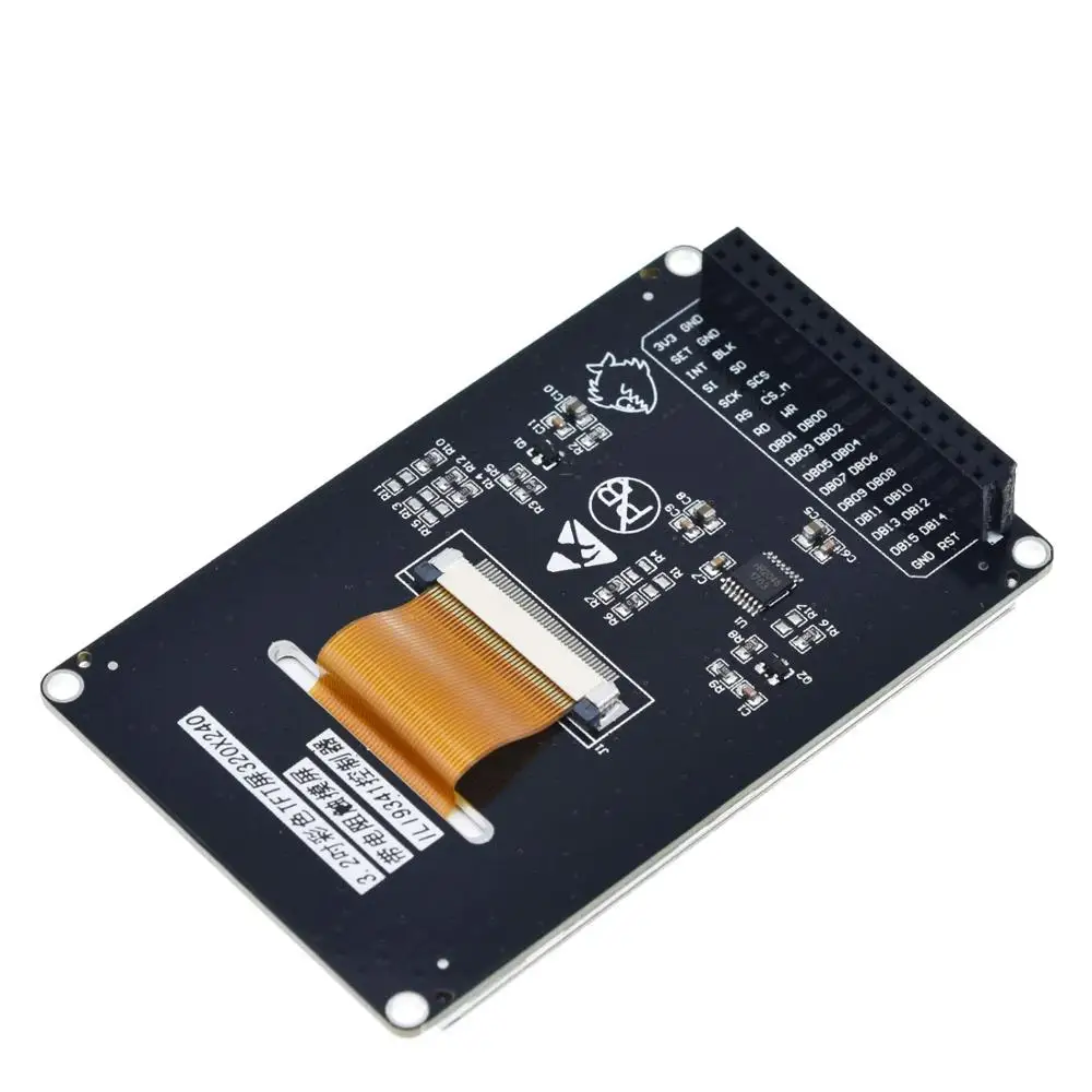 TZT 3,2 дюймов lcd TFT с сопротивлением сенсорный экран ILI9341 для STM32F407VET6 макетная плата черный