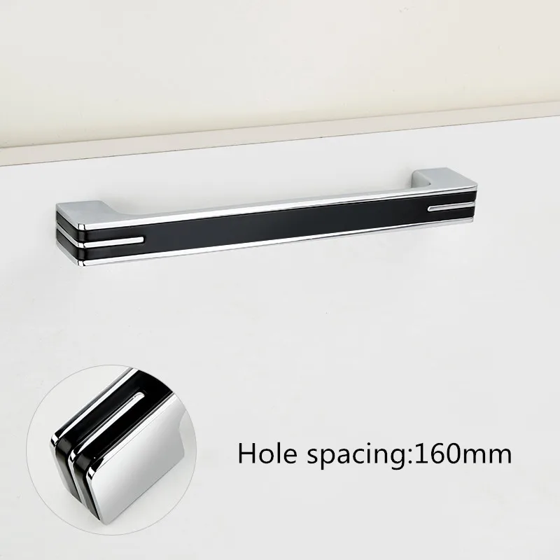 160mm Dooroom сплав ручки шкафа современный шкаф комод шкаф Ящики ручки для мебели легкие роскошные украшения - Цвет: 160mm