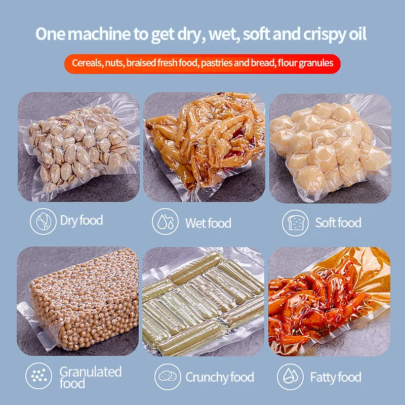 MAGIC SEAL Vacuum Packaging Machine Automatic Vacuum Sealing Machine Commercial Household Food Preservation Machine VS3200 6