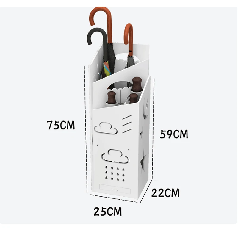 Зонт домашний декор подставка белый корейский стиль все в 1 офис minshku Отель зонтик модерн держатель
