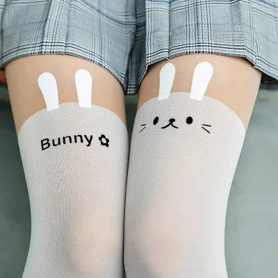 Kids socks kids pantyhose cotton knee socks Girl Tights Bear Cat Cute bow girl tight Stockings Danganronpa lolita accessories kawaii socks stockings knee high socks