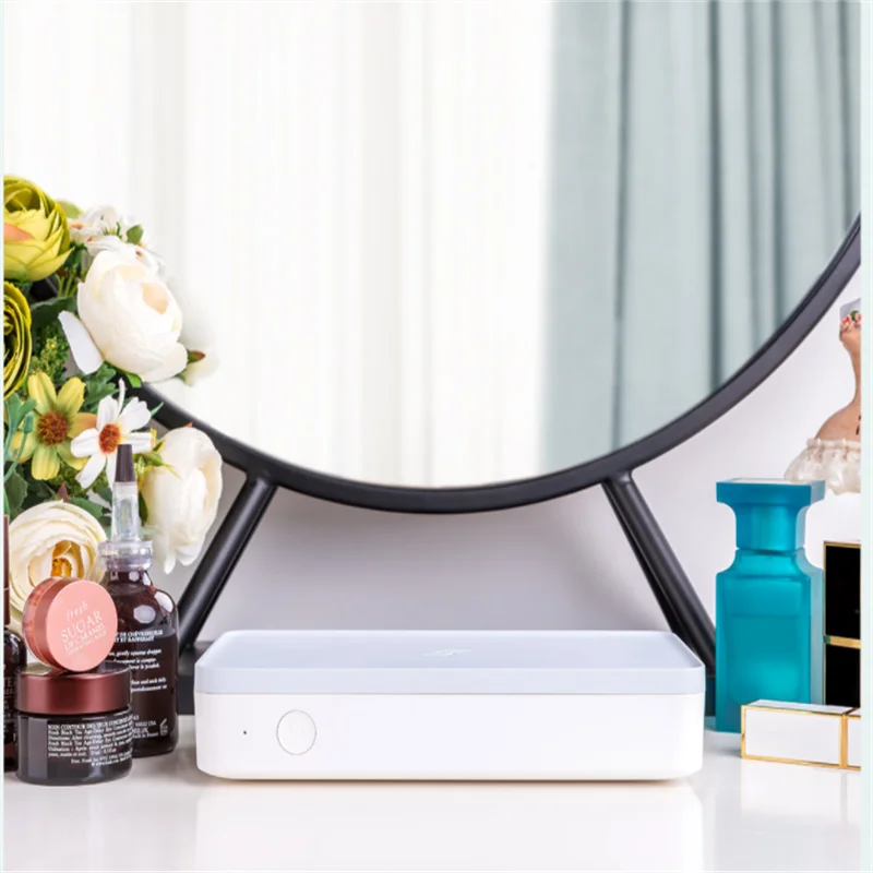  Newest Xiaomi FIVE Multi-function Disinfection Box UVC LED Sterilization 10W Wireless Charging