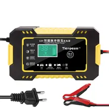 12V 6A интеллектуальное автомобильное зарядное устройство для мотоцикла для Авто Мото свинцово-кислотный AGM гель VRLA умная зарядка 6A 12V цифровой ЖК-дисплей 12V 6A интеллектуальное автомобильное зарядное устройство для мотоцикла для Авто Мото свинцово-кислотный AGM гель VRLA умная зарядка 6A 12V цифровой ЖК-дисплей