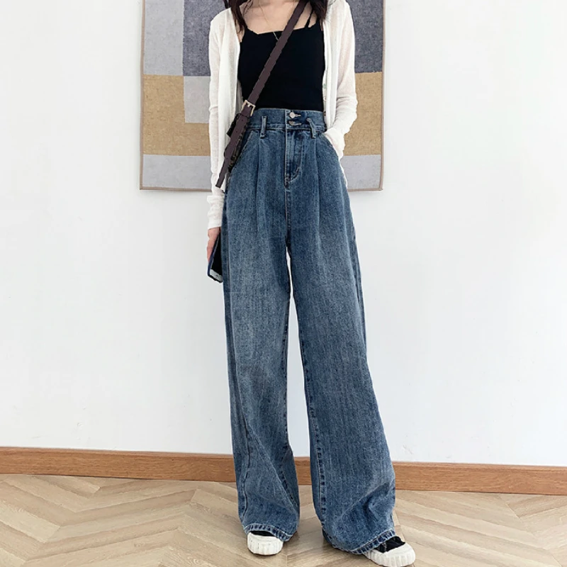 wide leg trouser jeans tall
