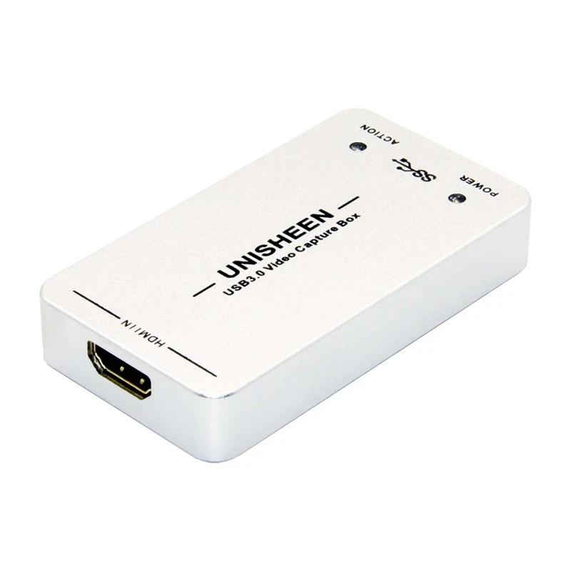 USB3.0 60FPS HDMI к USB3.0 видеозахвата FPGA Dongle игра потокового потока трансляции 1080P OBS/vMix/Wirecast/Xsplit
