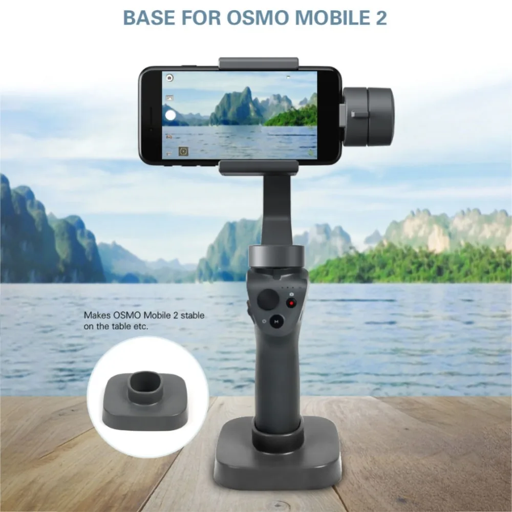 Для DJI Osmo Mobile 2 Портативный базовый Ручной Стабилизатор для камеры телефона штатив монтажного зажима Подставка Кронштейн для OSMO Mobile 2