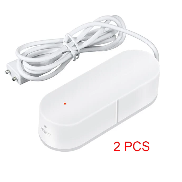 2 PCS Новое поступление Tuya Smart WiFi детектор утечки воды совместимый с Alexa Google Home IFTTT, хорошее качество умный датчик утечки воды - Цвет: 2 PCS