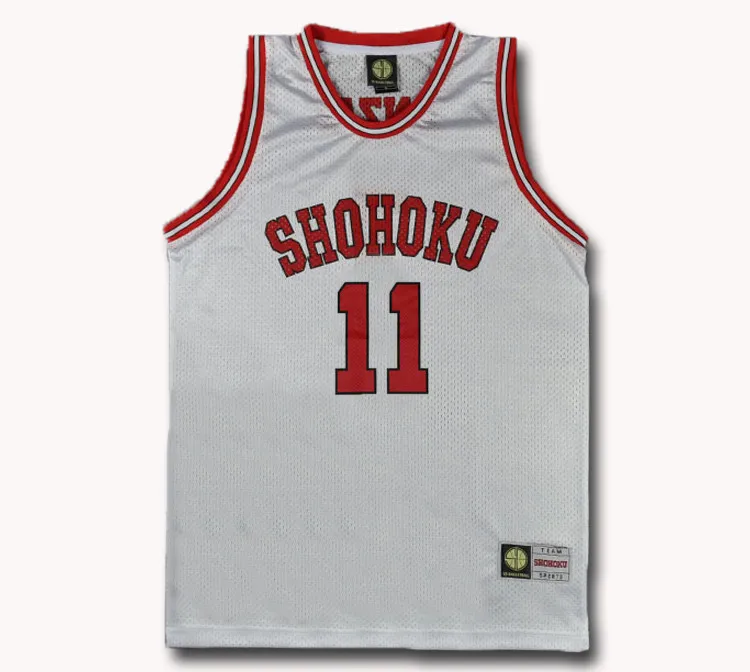 Slam Dunk Shohoku High School No.11 Rukawa Kaede жилет для косплея баскетбольная майка|Костюмы аниме| |