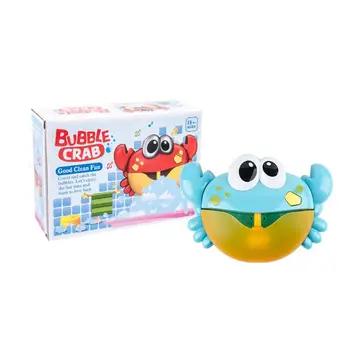 

Automatic Bath Bubble Machine Crab Bath Bubble Maker Bath Music Toy for Kids NEW