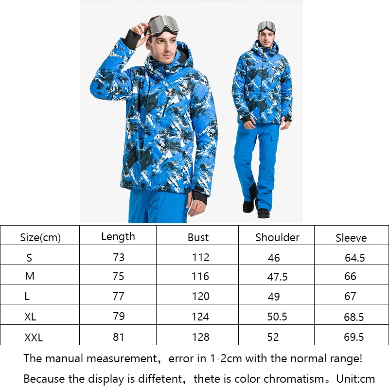 Зимний лыжный костюм для мужчин Спорт на открытом воздухе Сноуборд набор Водонепроницаемая Лыжная куртка Terno Esqui зимние штаны теплая одежда ветрозащитный