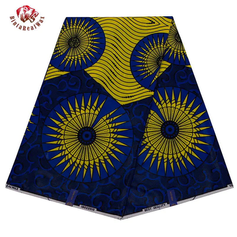 Африканский парафинированный хлопок ткань красная хлопковая ткань оптом модная африканская ткань материал 6 ярдов 24FS1255