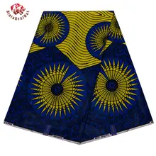 Африканский парафинированный хлопок ткань красная хлопковая ткань оптом модная африканская ткань материал 6 ярдов 24FS1255