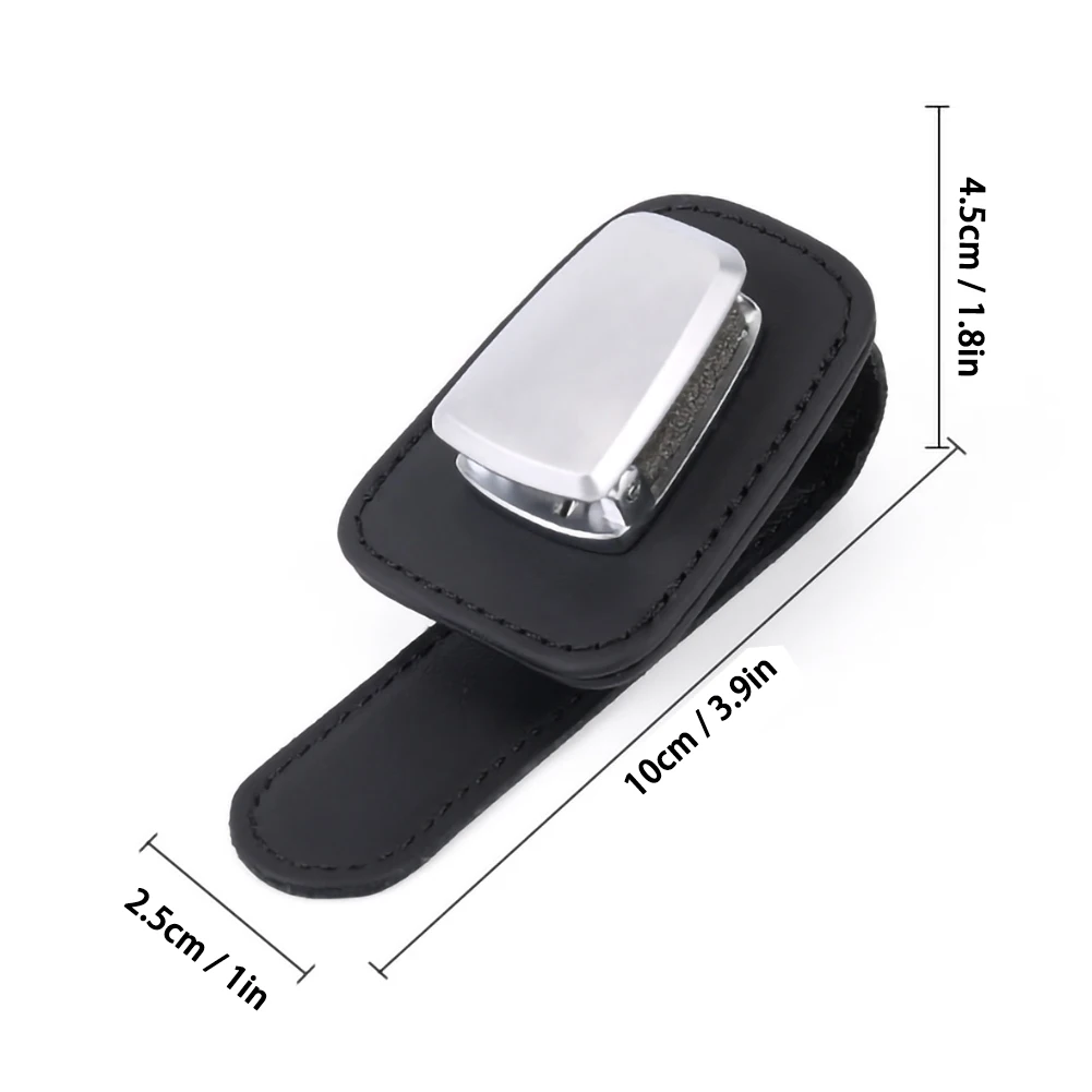 Glasses Case Car Sun Visor Glasses Holder For Car Clip Multi