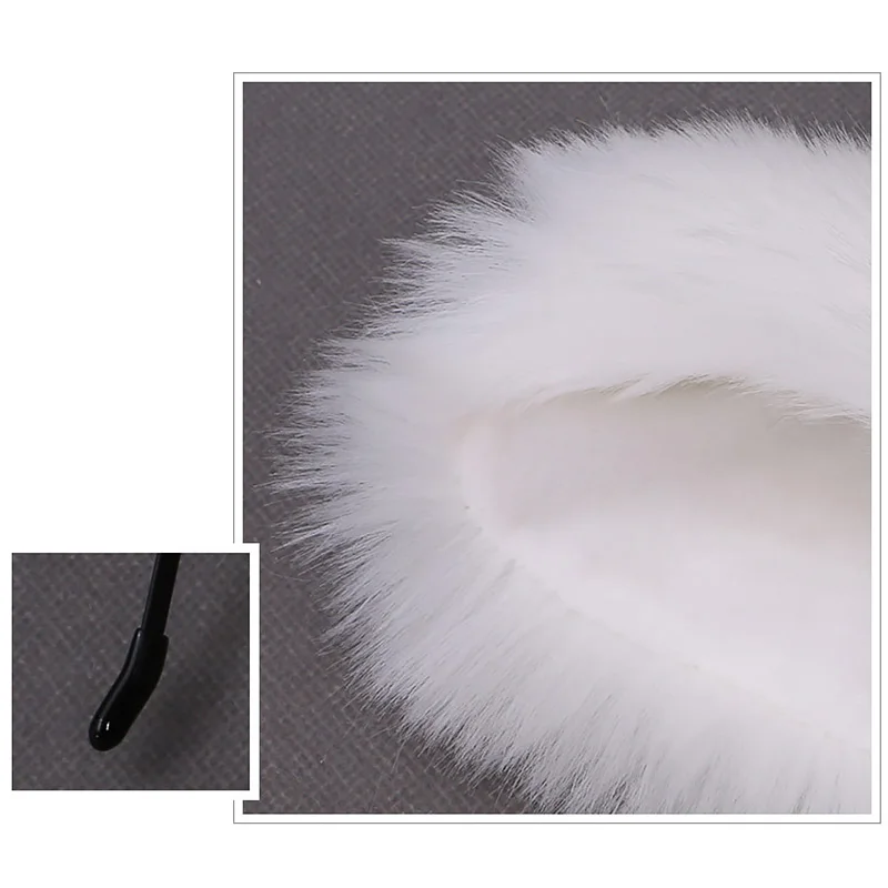 Anime Hair Accessories Costume Headband Fashion Girl Cute Cat Fox Ear Long Fur Plush Hair Hoop Headband Anime Women Girls Cosplay Hair Accessories Party Costume