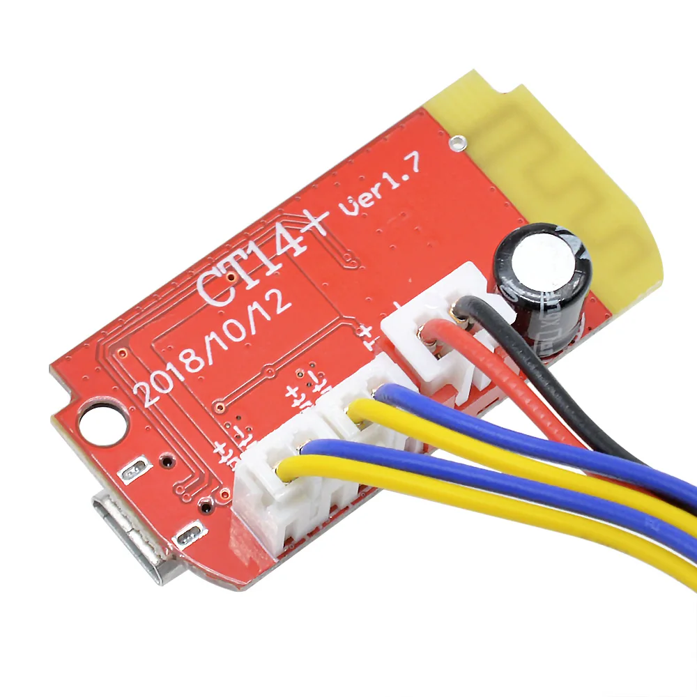 Плата усилителя мощности цифровой аудио двойной Bluetooth CT14 Micro 4 2 стерео 5 вт +