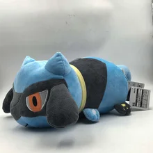 Special Offers Takara Tomy Pokemon Doll Soft Japan Anime Lucario Crouching Stuffed Peluche Plush Baby Toys Christmas Gift for Children Special Offers Takara Tomy Pokemon Doll Soft Japan Anime Lucario Crouching Stuffed Peluche Plush Baby Toys Christmas Gift for Children