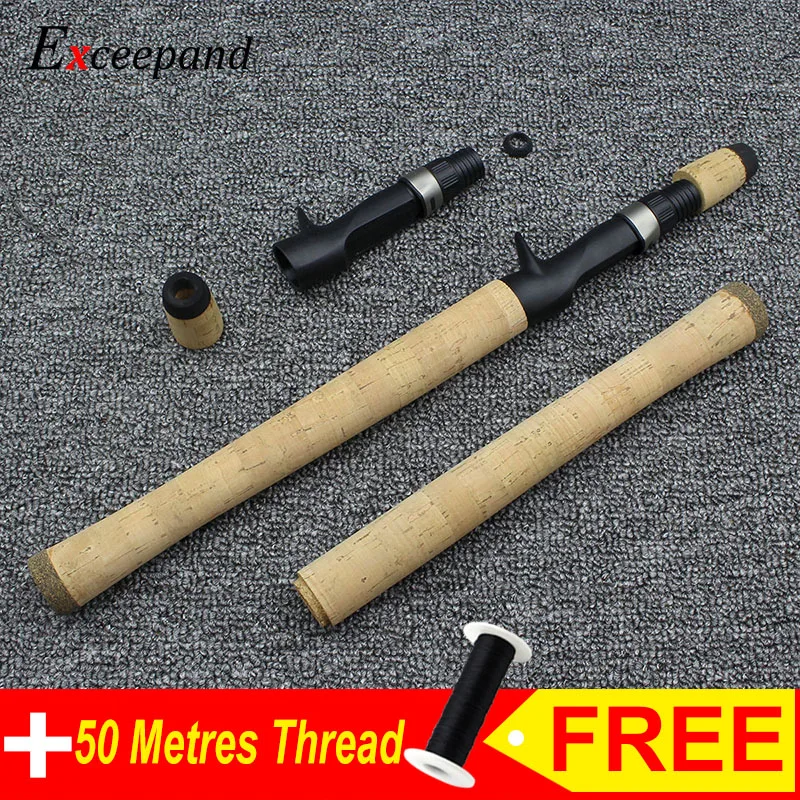 Exceepand Composite Cork Casting Fishing Rod Handle for Rod Building