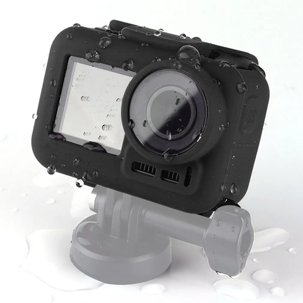 PULUZ мягкий силиконовый защитный чехол с рамкой для спортивной камеры Dji Osmo